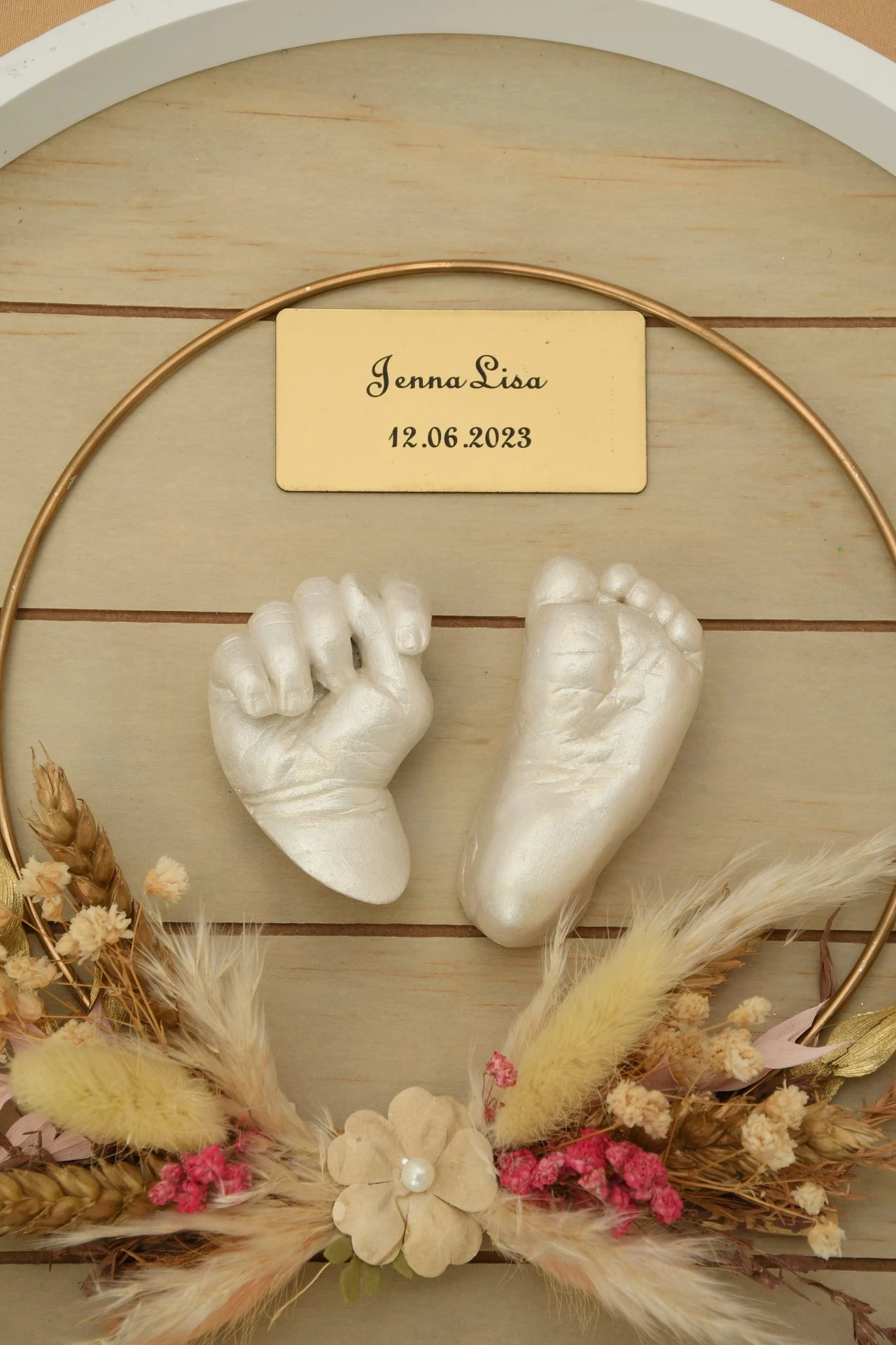 Gipsabdruck Baby Hand Fuß Ring Nordhausen